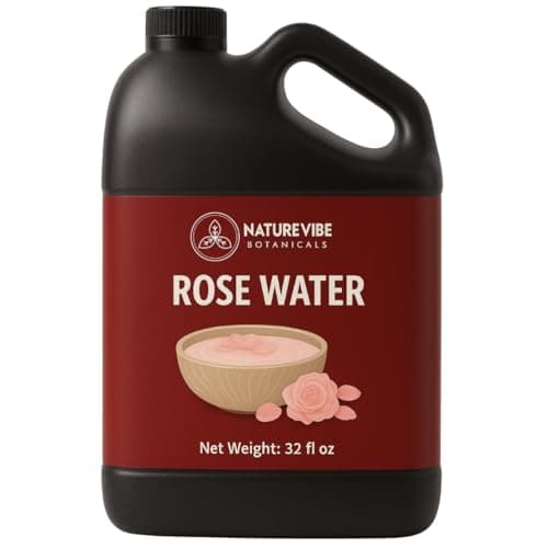 Naturevibe Botanicals Rose Water Hydrosol 946ml | 100% Pure and Natural | Great for Skin Care and Hair Care - Image 1