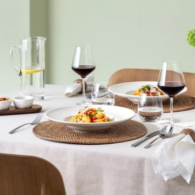 Villeroy & Boch Artesano Original Pasta Plate, 11.75 in, Premium Porcelain, White - Image 2