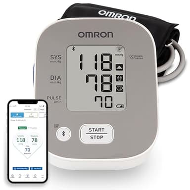 OMRON Bronze Blood Pressure Monitor for Home Use & Upper Arm Blood Pressure Cuff - #1 Doctor & Pharmacist Recommended Brand - Clinically Validated - Connect App - Image 1