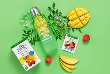 Ahmad Tea Green Tea, Cold Brew Mango and Lychee Teabags, Iced Tea, 20 ct (Pack of 1) - Caffeinated and Sugar-Free - Image 5