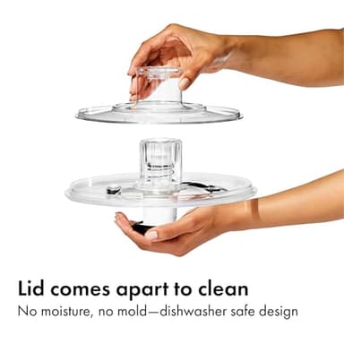 OXO Good Grips Salad Spinner | Lettuce Spinner | Fruit Washer | Fruit Washing Bowl with Strainer | Vegetable Cleaner | Salad Cleaner | Lettuce Washer | 6.22 Quart Capacity - Image 5