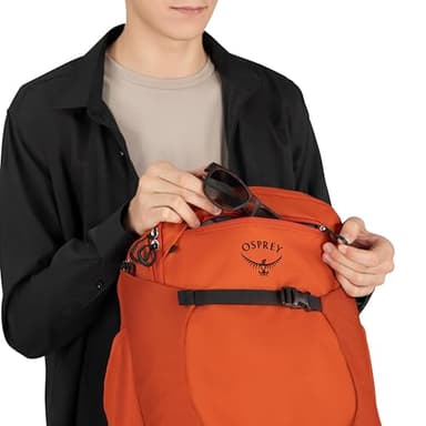 Osprey Proxima 30L Campus Laptop Backpack - Organized Everyday Pack with Tech Storage, Water Bottle Pockets, and Comfortable Carry - Perfect for School, Commuting, and Travel, Firestarter Orange - Image 10