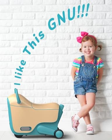 Gyroor GNU Kids Electric Ride-On Car with Flashing Wheels, Adjustable Speeds and 14L Storage, Electric Vehicles for Kids Aged 4-6 Years, 2-in-1 Ride-On and Storage, for Indoor, Outdoor, and Travel Use - Image 8