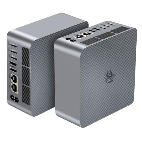 Beelink EQI12 Mini PC,Intel 12th Gen Core i3-1220P (10C/12T,up to 4.4GHz),Mini Computer with 16GB DDR4 RAM 500GB M.2 2280 PCle 4.0x4 SSD,4K Dual Screen Display/Dual LAN/WiFi6/BT5.2/USB3.0 - Image 1