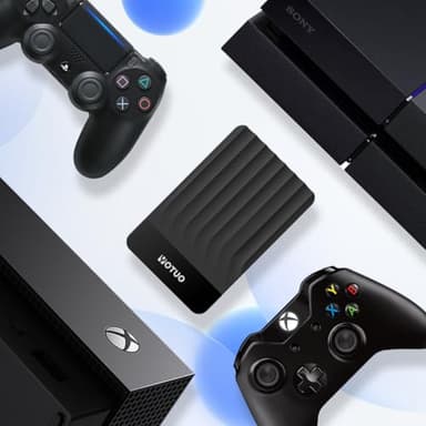 YOTUO Portable External Hard Drive Storage Expansion Mobile HDD USB 3.0 for PC, Mac, Desktop, Laptop, PS4, PS5, Xbox One X/S, Xbox 360, Xbox Series X/S, Office & Game (Black, 750GB) - Image 2