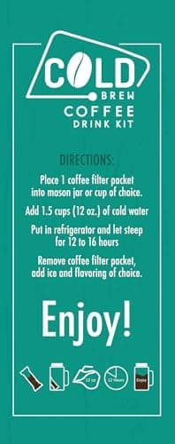 Coffee Masters Cold Brew Coffee Drink Kit - Image 8