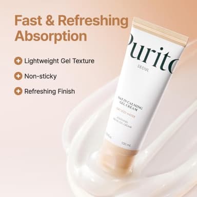 PURITO Oat In Calming Gel Cream, Oat Seed Water Hydration & Soothing, Lightweight, Non-Sticky FA Safe Moisturizer for Sensitive Skin, Non-Comedogenic, Fragrance-Free, Korean Skincare 3.38 fl.oz - Image 6