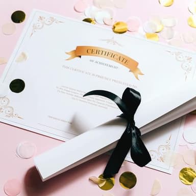 50 Sheets White Cardstock 8.5 x 11 Certificate Paper, Goefun White Card Stock Printer Paper for Invitations, Menus, Wedding, DIY Cards - Image 5