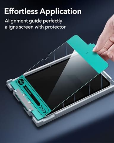 ESR 2 Pack Screen Protector for iPad 11th/10th Generation A16 (11/10.9 Inch, 2025/2022), 9H Tempered Glass Film with Easy Application Tray, Scratch Resistant, Bubble Free, HD Clarity, Touch Sensitive - Image 4