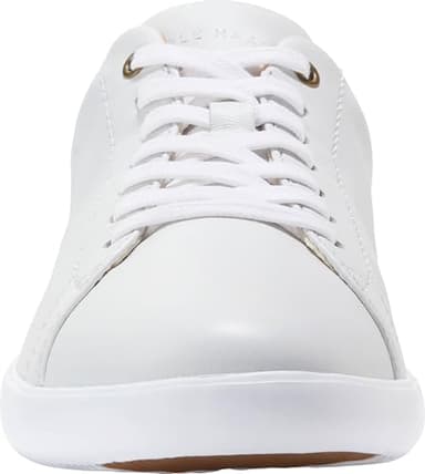 Cole Haan womens Grand Crosscourt Sneaker, Bright White Leather/Optic White, 9 US - Image 4