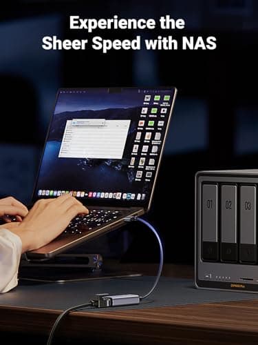 UGREEN USB to Ethernet Adapter 2.5Gb, Ethernet to USB Adapter, Aluminum, USB 3.0 to RJ45 Computer Network Internet LAN Ethernet Dongle for Laptop, Compatible for MacBook Air/Pro, XPS, Windows, macOS - Image 3