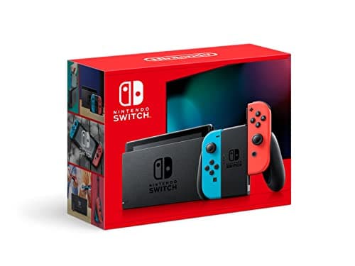 Nintendo Switch™ with Neon Blue and Neon Red Joy‑Con™ (Renewed) - Image 1