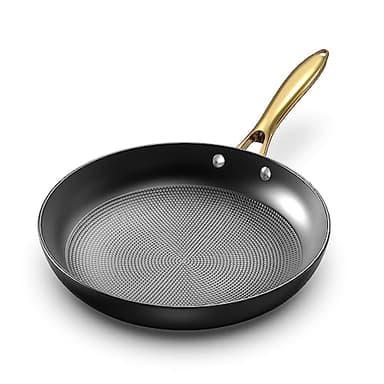 imarku Cast Iron Skillets, 12 Inch Cast Iron Pan, Professional Non Stick Frying Pans Long Lasting Nonstick Frying Pan Nonstick Pans Stay Cool Handle Easy Clean, Unique Birthday Gifts for Women/Men - Image 1