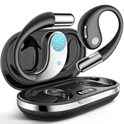 AI Language Translation Earbuds,Real-Time Translation Earbuds,144 Language & Accent Bluetooth Translator Device for Travel Business Learning Secure Fit Compact Design - Image 1