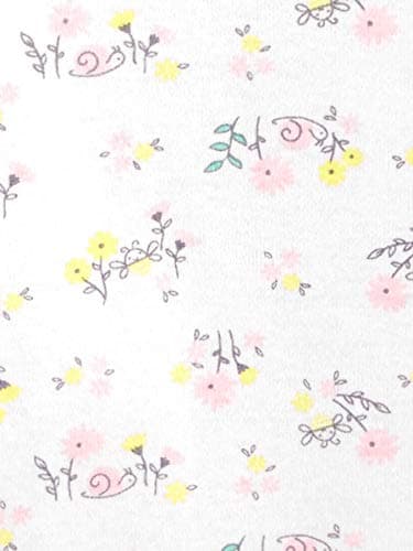 Simple Joys by Carter's Baby Girls' Short-Sleeve Bodysuit, Pack of 6, Multicolor/Ducks/Floral/Polka Dot/Stripe, Preemie - Image 4