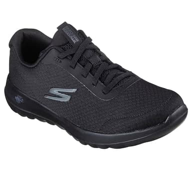 Skechers womens GO WALK JOY - ECSTATIC Black 7 US - Image 2