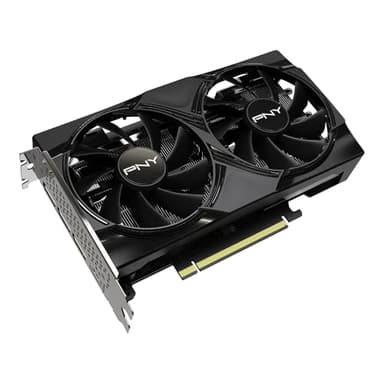 PNY NVIDIA GeForce RTX™ 5060 OC Dual Fan, Graphics Card (8GB GDDR7, 128-bit, SFF-Ready, PCIe® 5.0, HDMI®/DP 2.1, 2-Slot, NVIDIA Blackwell Architecture, DLSS 4) - Image 2