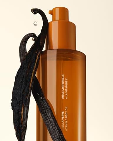CYKLAR Vitamin C Body Oil for Women and Men. Moisturizing Vanilla Verve Scented Body Serum for Glowing Skin. Nourishing, Hydrating After-Shower and Bath Skin Care Moisturizer, 4.2 Fl Oz - Image 6