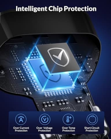 USB C Car Charger, 4-Port 90W Super Fast Car Phone Charger Accessories Dual 45W USB-C & USB-A Cargador Carro Adapter Cigarette Lighter for iPhone 17 16 15 14 13 12 11, Galaxy S25 S24, Tablet, Android - Image 6