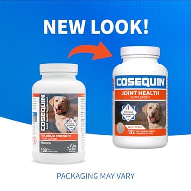 Nutramax Cosequin for Dogs Joint Health Supplement, Contains Glucosamine for Dogs, Plus Chondroitin and MSM, Supports Healthy Joints, For All Breeds and Sizes, Chewable Tablets, 132 Count - Image 2
