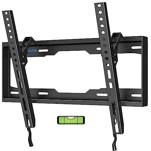 UL Listed Tilting Low Profile TV Wall Mount - Holds Most 26-60 Inch TVs Up to 99 lbs, Quick Release Lock, Max VESA 400x400mm, Fits 8''-16'' Studs - by USX STAR - Image 1