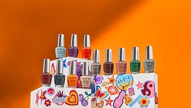 OPI Infinite Shine My Berry Janes | Semi-Sheer Dark Cool Purple Silver Shimmer Long Wear Gel Like Nail Polish | What's Your Mani-tude | Fall 2025 - Image 8