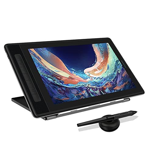 HUION Kamvas Pro 13 2.5K QHD Graphics Monitor Drawing Tablet with Screen QLED Full Lamination Battery-Free Stylus PW517 for Windows PC, Mac, Android, 13.3inch Digital Drawing Tablet Pen Display - Image 1