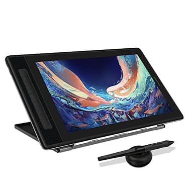 HUION Kamvas Pro 13 2.5K QHD Graphics Monitor Drawing Tablet with Screen QLED Full Lamination Battery-Free Stylus PW517 for Windows PC, Mac, Android, 13.3inch Digital Drawing Tablet Pen Display - Image 1