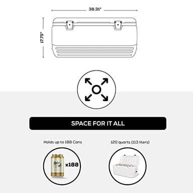 Igloo Polar 120 Qt. Cooler - Image 4