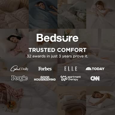 Bedsure White Duvet Cover King Size - 3 Pieces Prewashed Cotton-Like Extra Soft Bedding Set, Includes 1 Duvet Cover 104x90 Inches with Zipper Closure & 2 Pillow Shams, Comforter Not Included - Image 3