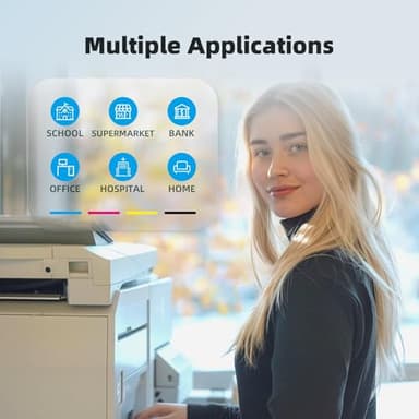 LC406 Ink Cartridges Compatible for Brother LC406 LC406XL LC 406 XL Work for Brother MFC-J4335DW MFC-J5855DW MFC-J4535DW MFC-J6555DW MFC-J6955DW Printer (4 Pack, Black, Cyan, Magenta, Yellow) - Image 7