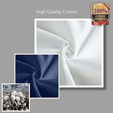 TOPDesign 1-Pack Super Strong Large 12oz Cotton Canvas Tote Bag, Reusable Grocery Shopping Cloth Bag, Fashionable Two-Tone Totes for Crafts, DIY Your Creative Designs - Image 7