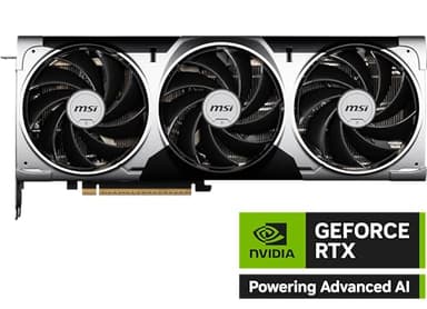 MSI Gaming RTX 5070 Ti 16G Ventus 3X OC Graphics Card (16GB GDDR7, 256-bit, Extreme Performance: 2497 MHz, DisplayPort x 3 2.1a, HDMI 2.1b, NVIDIA Blackwell Architecture) - Image 2