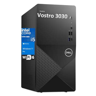Dell Desktop Computers Tower PC for Home Business Student, 14th Gen Intel Core i5-14400 (Beat i7-13620H), 32GB DDR5 RAM, 1TB PCIe SSD, WiFi 6, Bluetooth, DisplayPort, HDMI, Type-C, Windows 11 Pro - Image 1