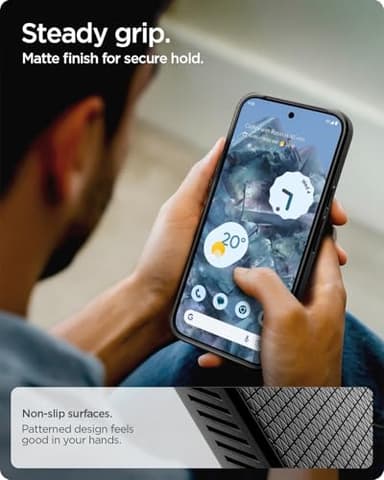 Spigen for Pixel 10/10 Pro Case, Liquid Air MagFit (2025) [Designed for Pixelsnap, Compatible with MagSafe Accessories] - Matte Black - Image 7