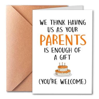 PTRUKD Funny Kids Birthday Card, Humorous Birthday Cards For Boy And Girl, Gift For Daughter Adult, Birthday Gift For Son, Happy Birthday Daughter Card - Image 1