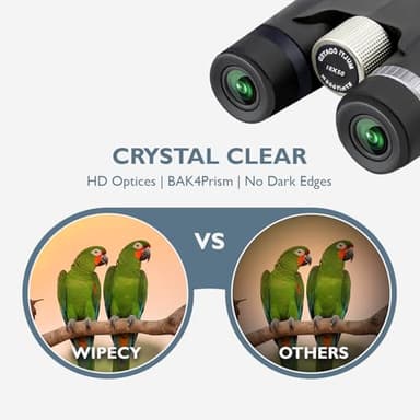 Wipecy 18x50 HD Binoculars for Adults - High Powered, Waterproof, Tripod Compatible - Perfect for Bird Watching, Hunting, Travel - Image 2