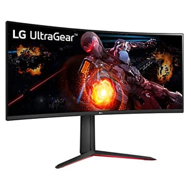 LG UltraGear QHD 34-Inch Curved Gaming Monitor 34GP63A-B, VA with HDR 10 Compatibility and AMD FreeSync Premium, 160Hz, Black - Image 2