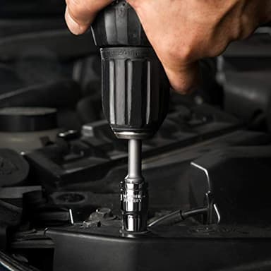 EPAuto Mechanics Tool Set Drive Socket Wrench Ratchets, SAE/Metric, 122-Piece - Image 6