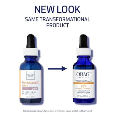 Obagi Professional C Serum 20%, Vitamin C Facial Serum with Concentrated 20% L Ascorbic Acid for Normal to Oily Skin, 1.0 Fl Oz Pack of 1 - Image 2