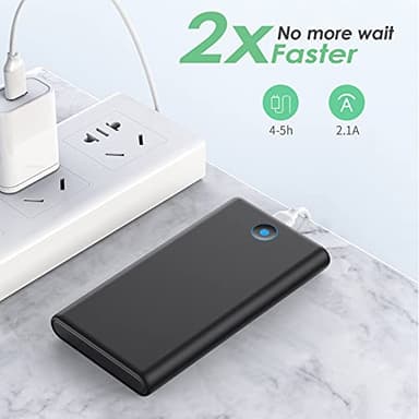 Portable Charger, 2-Pack 20000mAh Power Bank Ultra Slim Fast Charging External Battery Pack with Dual USB Outputs Compatible with iPhone 16/16 Pro/15 /14/13/12/X, Samsung S24/S23, Android Phone etc - Image 4