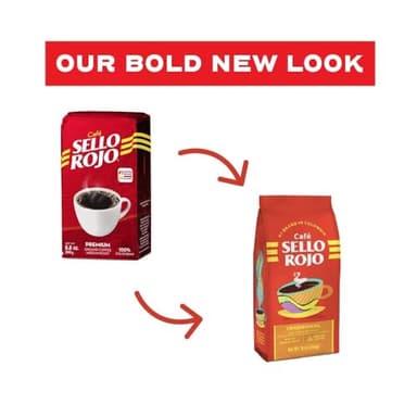 Sello Rojo Tradicional Medium Roast Ground Coffee, 16 oz - Image 2