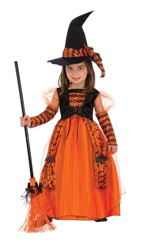 Rubies Girl's Witch Costume, Sparkle, Medium - Image 1
