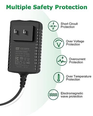 Arkare 12.6V Charger for Aiper Seagull 600 1000 1500 HJ1103J AIPURY 1000 AIPURY1000 AIPURY1500 P1111, for Cordless Automatic Robotic Pool Vacuum Cleaner 12.6V Replacement Charger Power Supply Adapter - Image 4