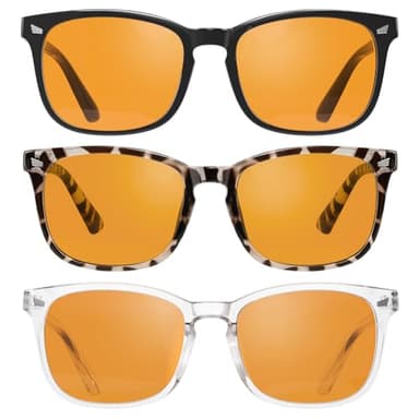 hunsquer Blue Light Glasses for Woman/Men Computer Blue Light Glasses (Gaming lenses) - Image 1