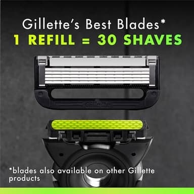 GilletteLabs Razor Blade Refills, 12ct Razor Cartridges, Razor Refills for Men Compatible with GilletteLabs Exfoliating Bar Razor and Heated Razor - Image 7