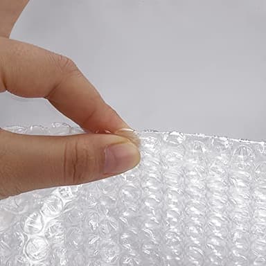 WANGUAGUA Bubble Packing Wrap for Moving Boxes Shipping Cushioning Supplies 1 Roll 12" X 15' Perforated - Image 5
