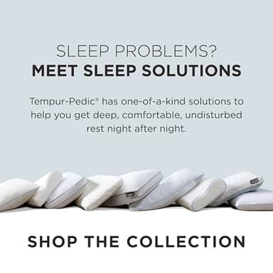 Tempur-Pedic TEMPUR-Cloud Dual Cooling Pillow, King (Pack of 1), White - Image 17