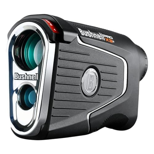 Bushnell Pro X3+ Golf Rangefinder with Wind Speed and Direction,1300 Yard Range,7X Magnification, Pin Locking with Visual Jolt - Image 1