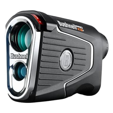 Bushnell Pro X3+ Golf Rangefinder with Wind Speed and Direction,1300 Yard Range,7X Magnification, Pin Locking with Visual Jolt - Image 1